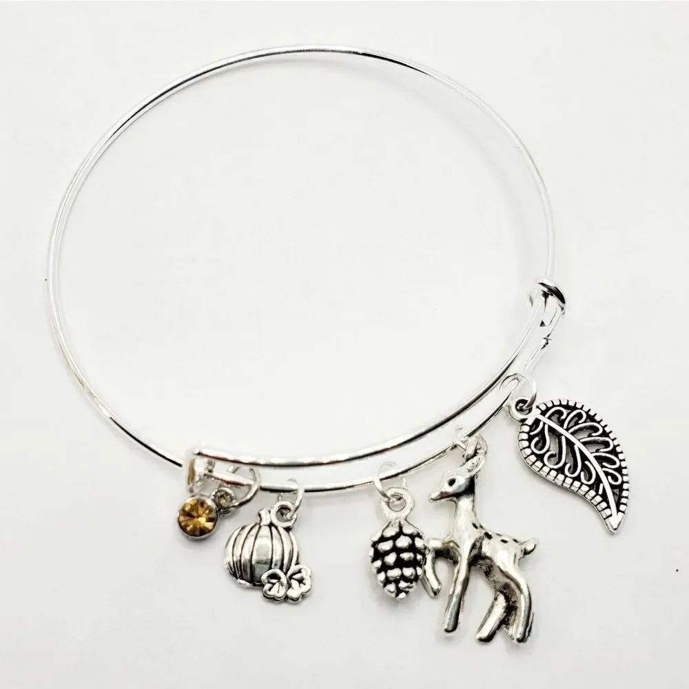 Fall Favorites Adjustable Bangle Bracelets